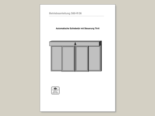 BLASI S60-R/36 TA-6 – Bedienungsanleitung